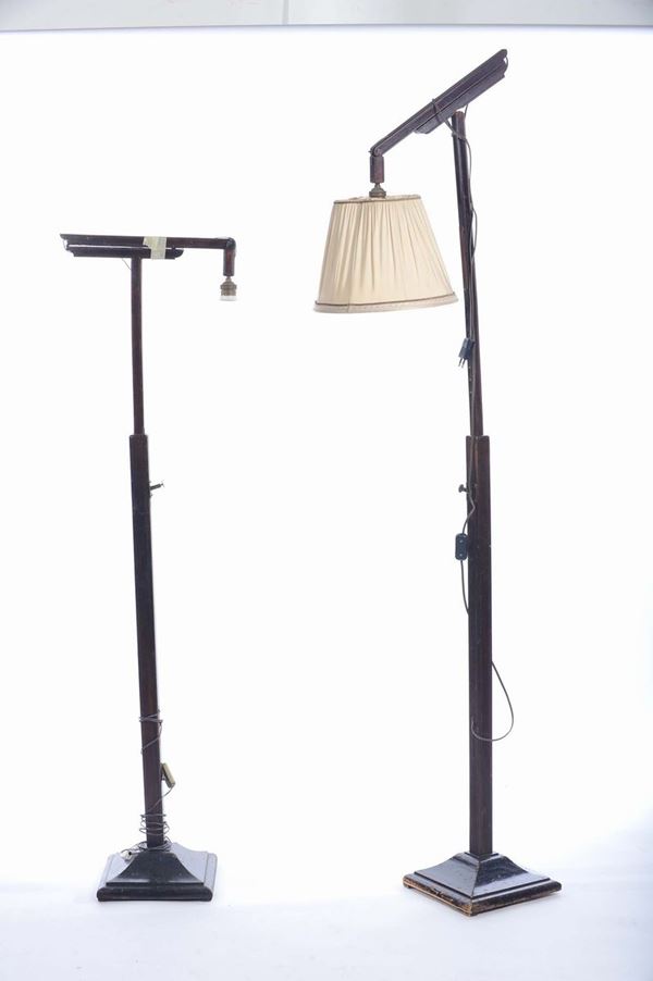 Coppia di piantane anni 30