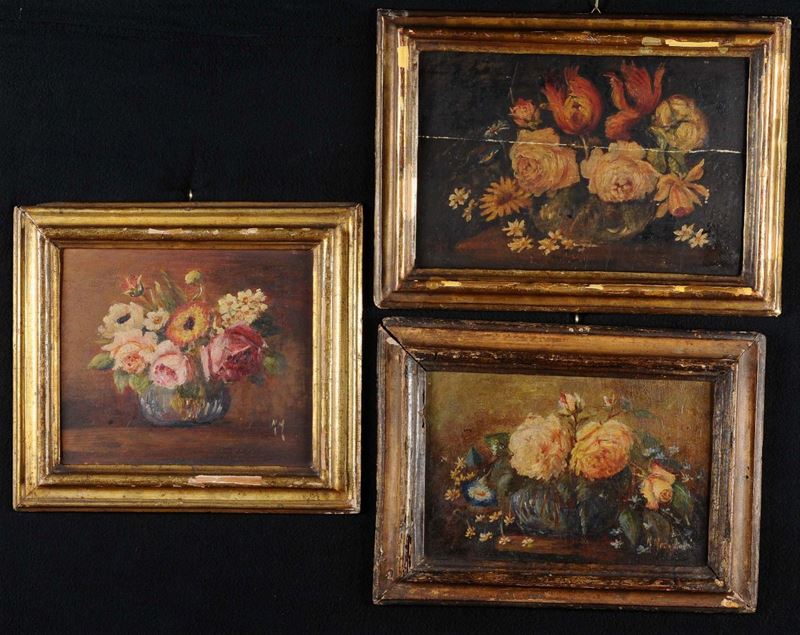 Corinna Modigliani Vasi di fiori  - Auction Antique and Old Masters - Cambi Casa d'Aste