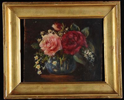 Due Dipinti Diversi Raffiguranti Nature Morte
