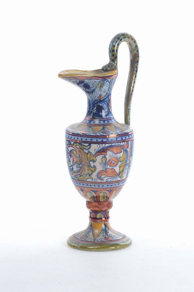 Brocca in Maiolica Gualdo Tadino