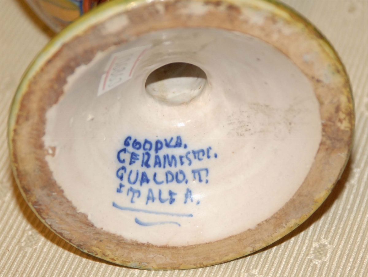 Brocca in Maiolica Gualdo Tadino