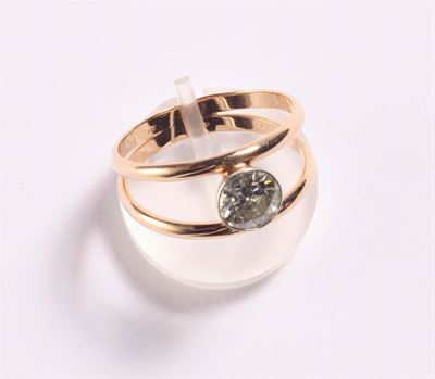 Anello con Diamante