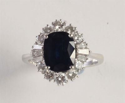 Anello Zaffiro Australiano