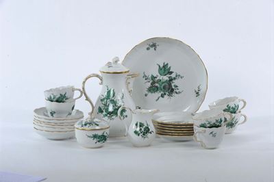 Servizio da Caffè da Sei in Porcellana, Meissen