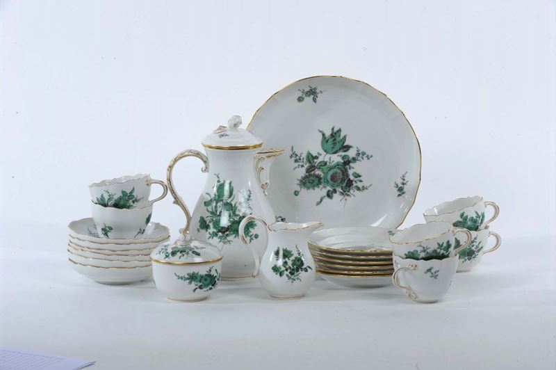 Servizio da caffè da sei in porcellana, Meissen  - Auction Antique and Old Masters - Cambi Casa d'Aste