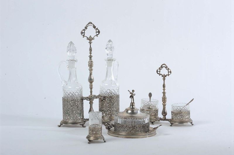 Lotto di oggetti in argento  - Auction Silvers, Ancient and Comtemporary Jewels - Cambi Casa d'Aste