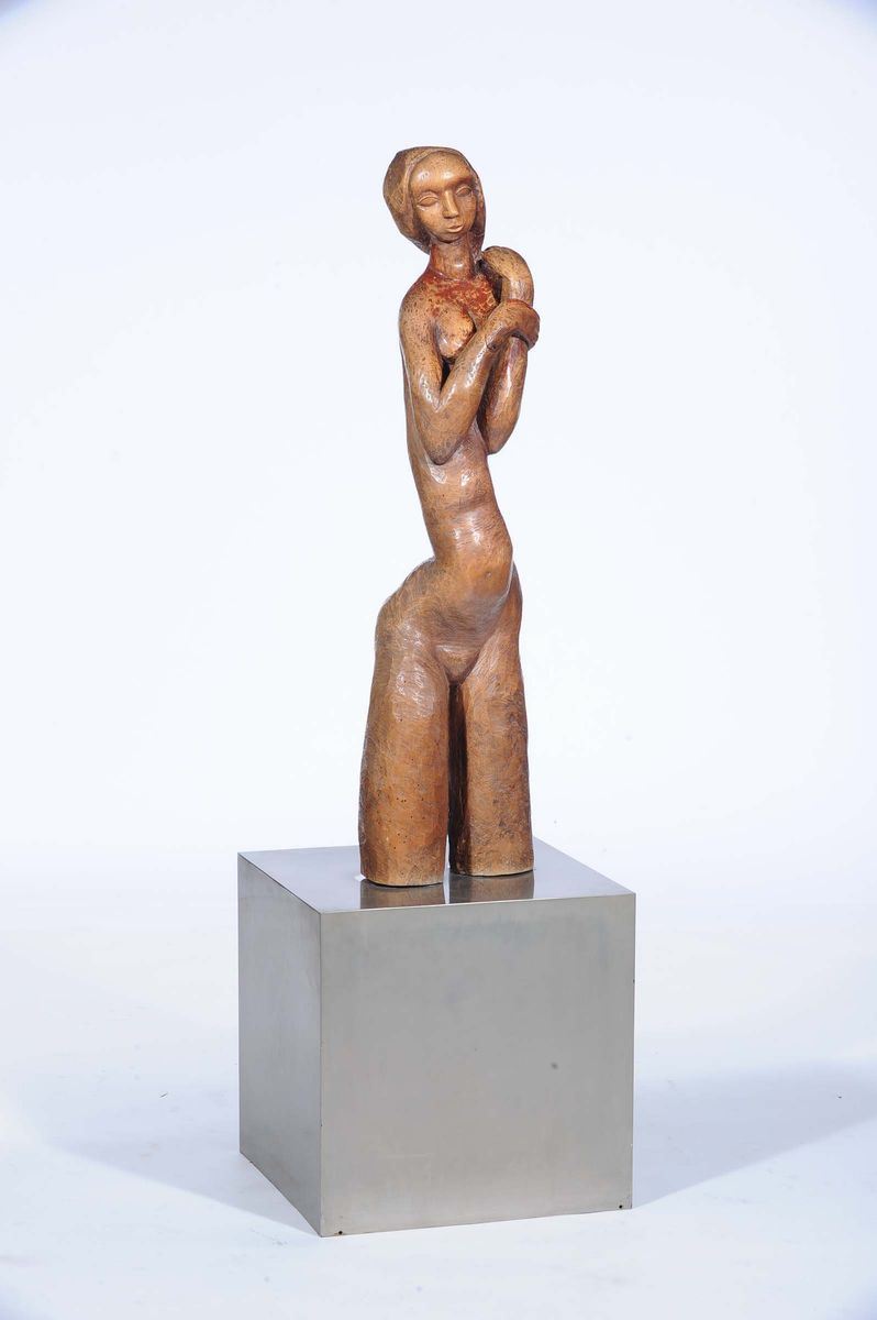 Milton Hebald (1917) Nudo femminile  - Auction Time Auction 6-2014 - Cambi Casa d'Aste