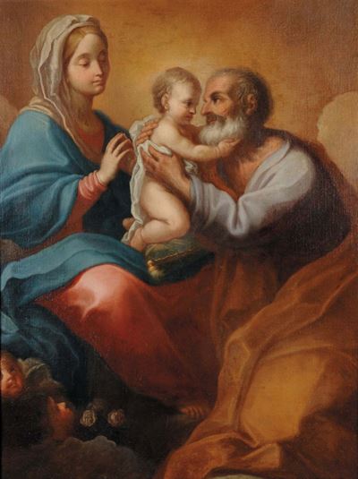 Scuola Romana del XVIII Secolosacra Famiglia