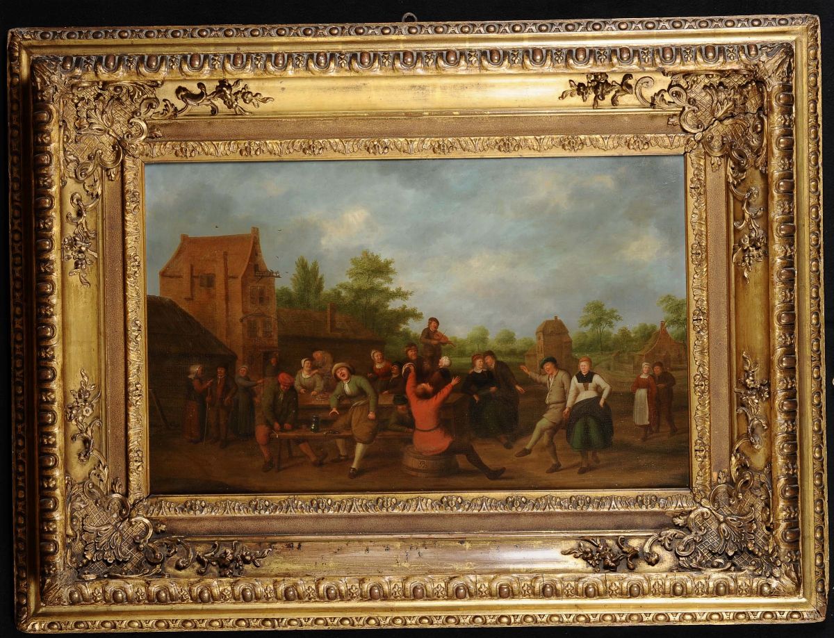 Pieter De Bloot (1601-1658), Attribuito Ascena di Festa Campestre