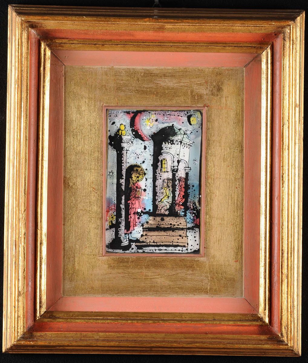 Gennaro Picinni (1933)veduta di Paese Antico