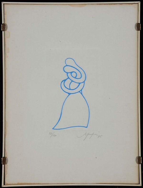 Anonimo del XX secolo Figura femminile