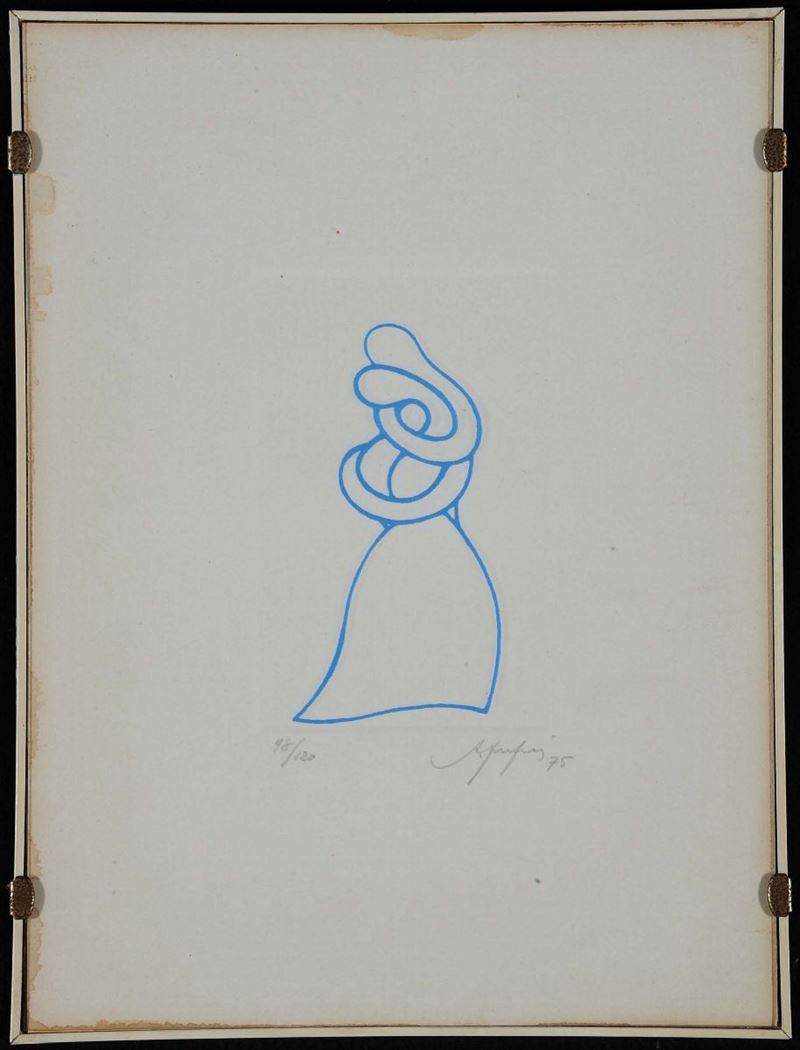 Anonimo del XX secolo Figura femminile  - Asta Antiquariato e Dipinti Antichi - Cambi Casa d'Aste