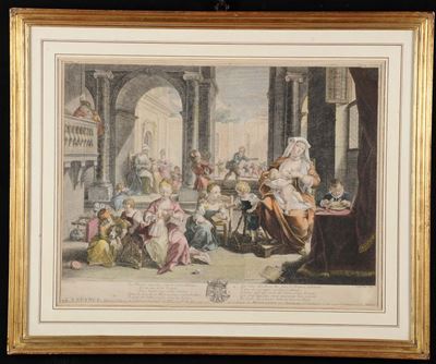 J.moyreaul’infanzia, 1710 Circa