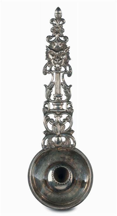 Palmatoria in Argento, Italia XVIII-XIX Secolo