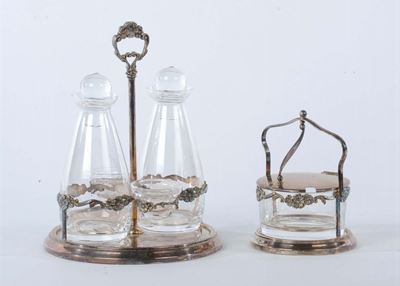 Oliera e Formaggera in Argento