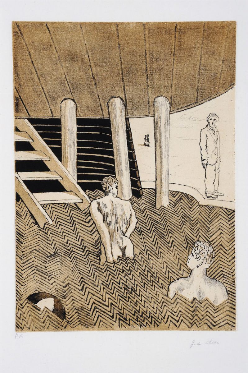 Giorgio De Chirico (1888-1978) Personaggi  - Auction CAMBI TIME - Modern and Contemporary Art - Cambi Casa d'Aste