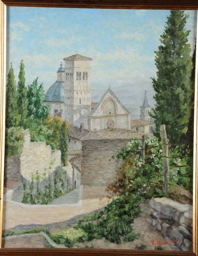 Filippo Salesi (1885-1977)san Francesco Ad Assisi, 1957