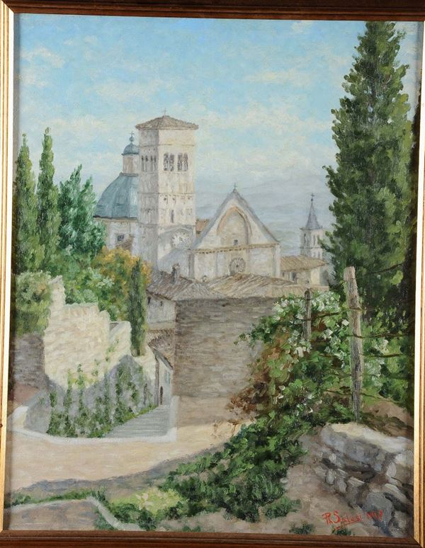 Filippo Salesi (1885-1977) San Francesco ad Assisi, 1957