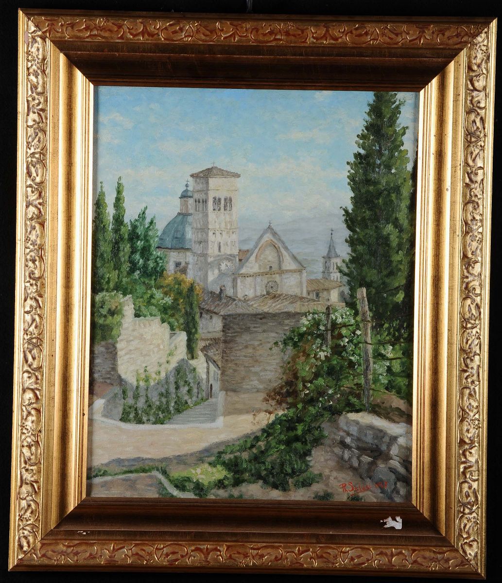 Filippo Salesi (1885-1977)san Francesco Ad Assisi, 1957