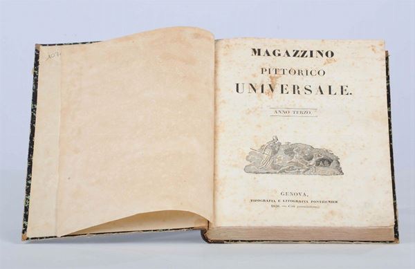 Magazzino pittorico universale, Genova 1836