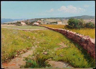 Angelo Romby (1934)paesaggio