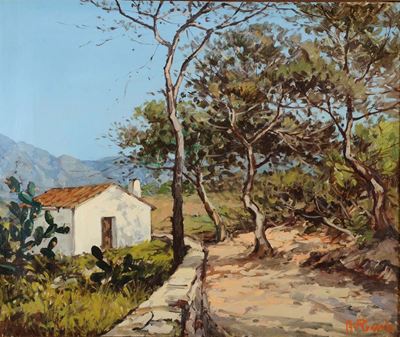 Angelo Romby (1934)paesaggio