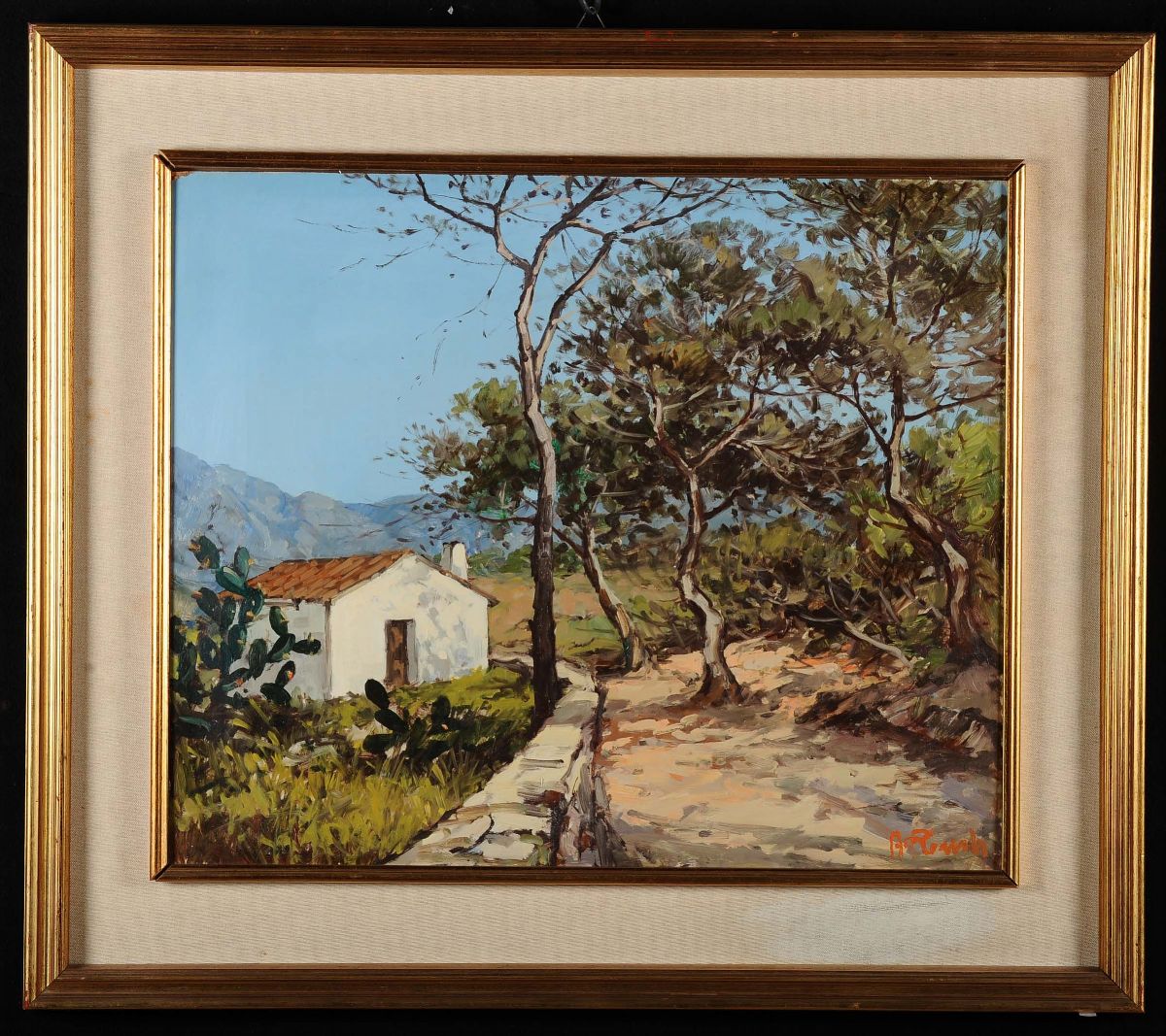 Angelo Romby (1934)paesaggio