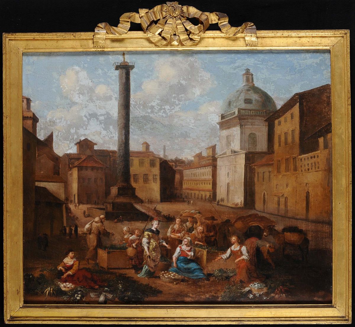 Anonimo del XVIII Secoloveduta di Roma