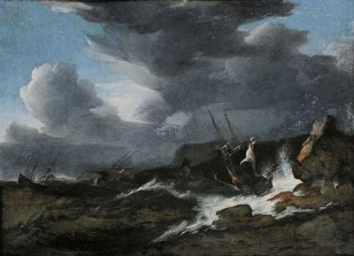 Joseph Vernet (1714-1789), nei Modi Dimarina in Burrasca