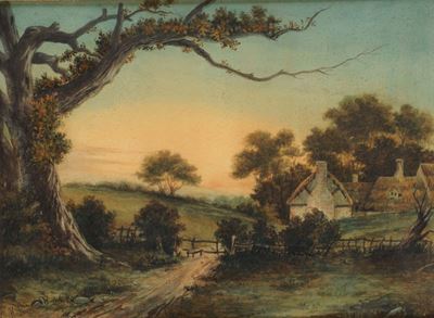 Harry Fenn (1845-1911)campagna Inglese