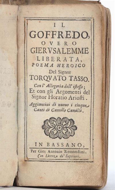 Tasso, Torquatola Gerusalemme Liberata