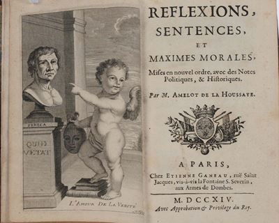 De la Houssagereflexions, Sentences Et Maxime Morales