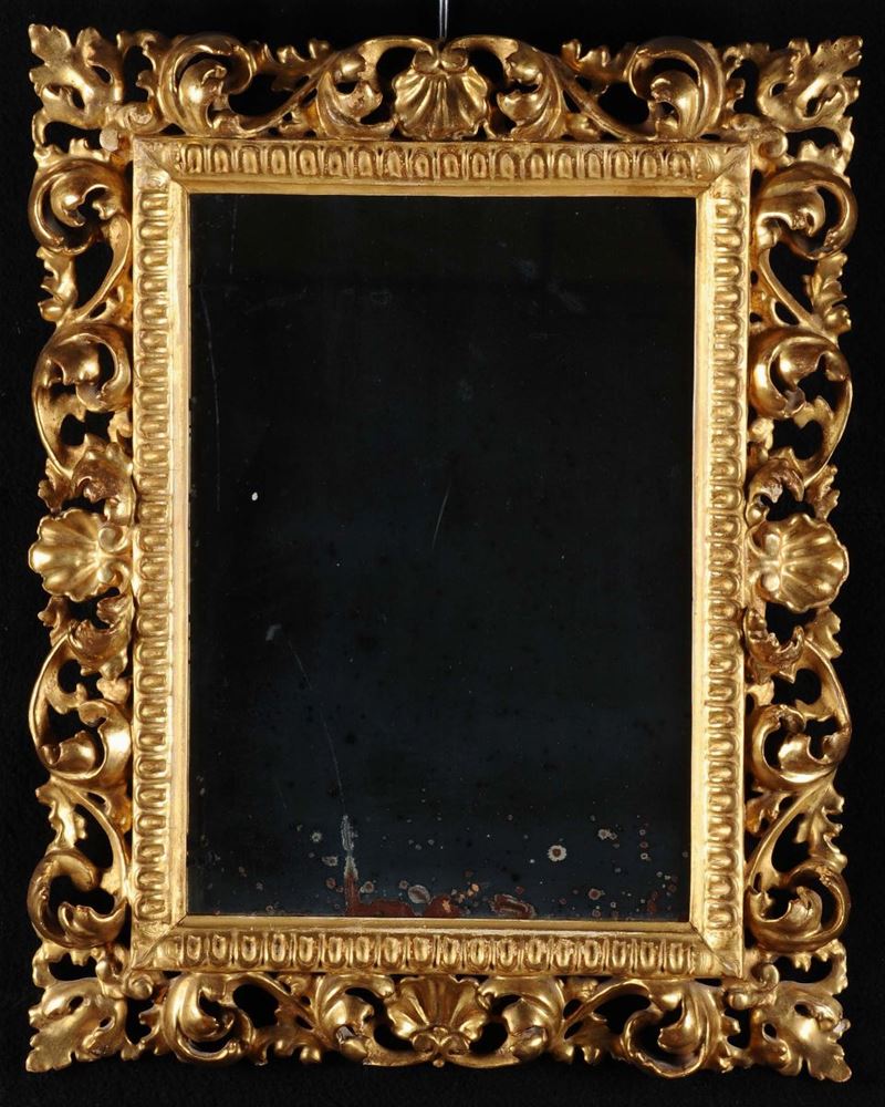 Cornice in stile in legno intagliato e dorato  - Auction Antique and Old Masters - Cambi Casa d'Aste