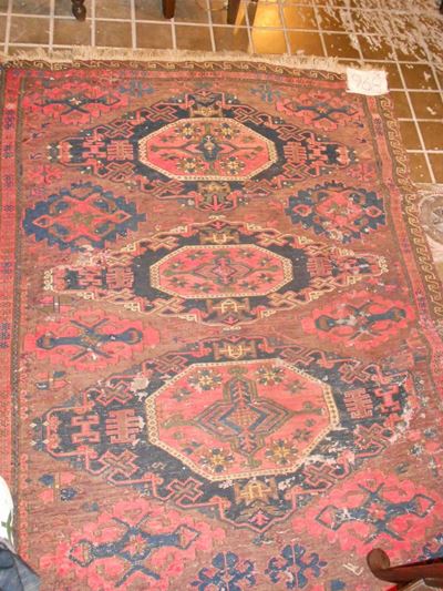 Tappeto Caucasico Sumak, Fine XIX Secolo