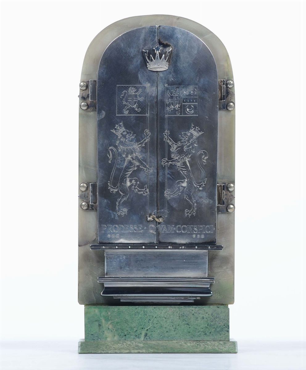 Trittico in Argento e Smalti, Edinburgo 1918