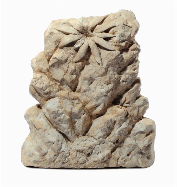 Scultura in marmo raffigurante Golgota, Italia XVII secolo