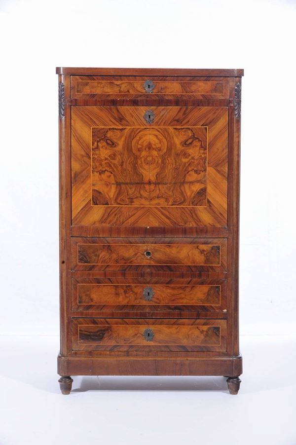 Secretaire Luigi Filippo, fine XIX secolo