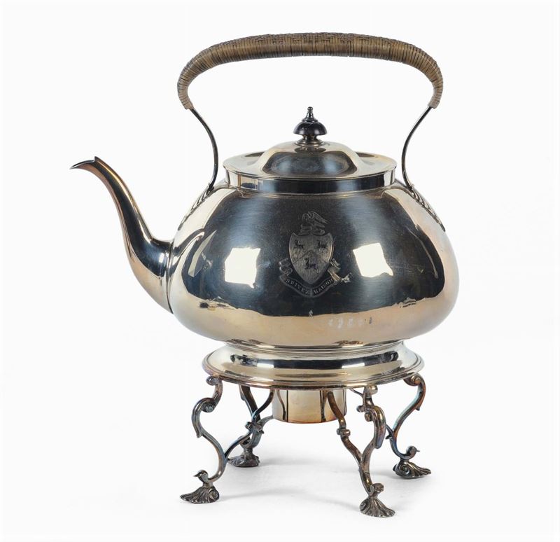 Samovar in argento, gr. 2100  - Auction Silvers, Ancient and Comtemporary Jewels - Cambi Casa d'Aste