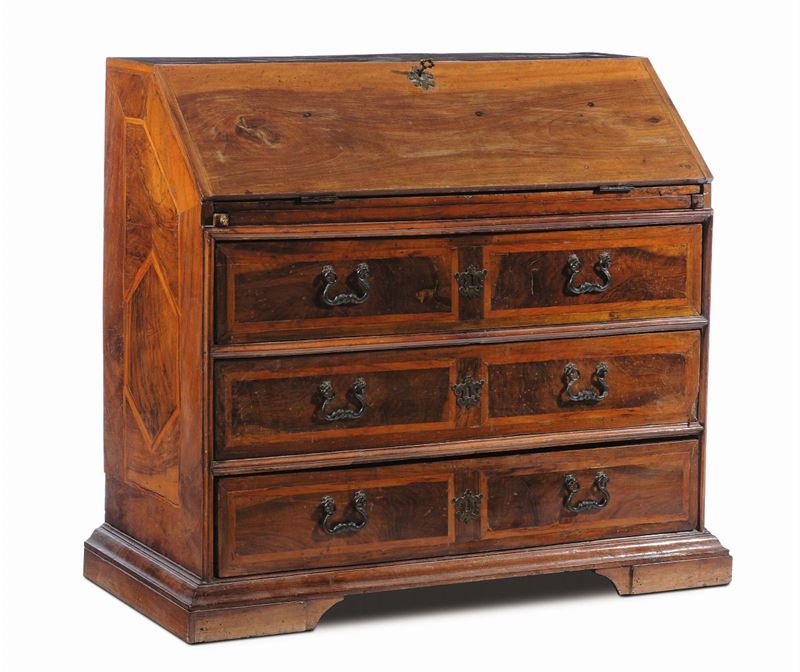 Ribalta Luigi XIV a tre cassetti  - Asta Antiquariato e Dipinti Antichi - Cambi Casa d'Aste