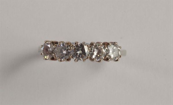 Mezza rivière ct 1,00 circa