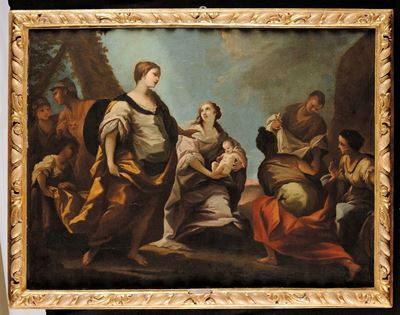Camillo Sacrestani (1660-1731), Attribuito Amosè Salvato dalle Acque