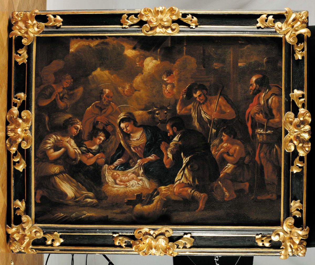 Jacopo Bassano (1510/18-1592), Ambito Diriposo in Egitto Natività