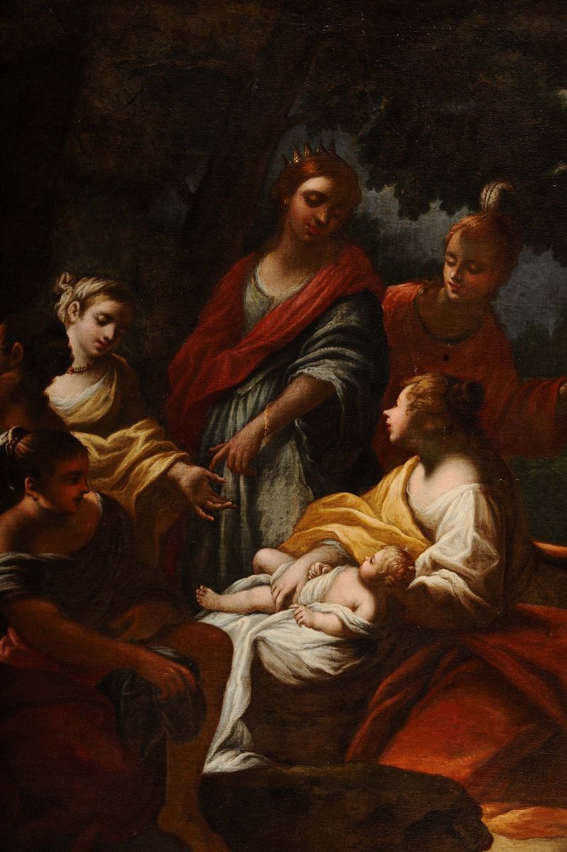 Scuola del XVIII Secolomosè Salvato dalle Acque