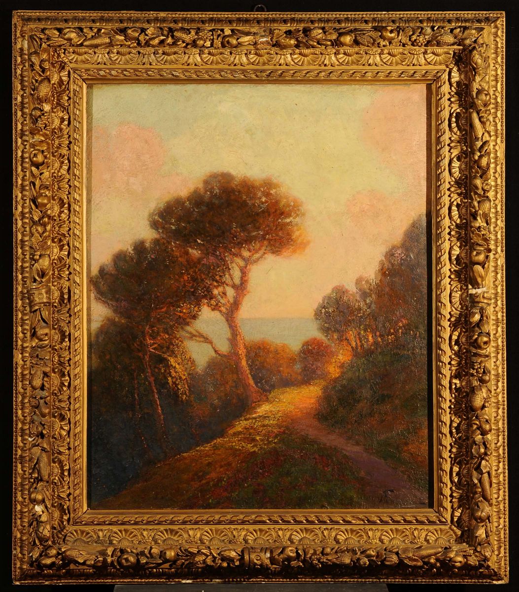 Andrea Figari (1858-1945)sentiero sulla Costa