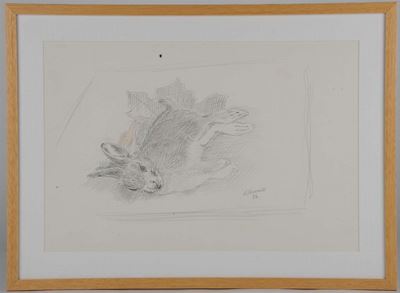 Oscar Saccorotti (1898-1986)giovane Lepre