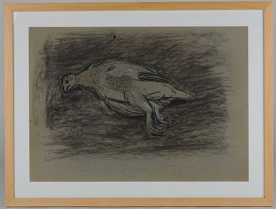 Oscar Saccorotti (1898-1986)pernice Rossa