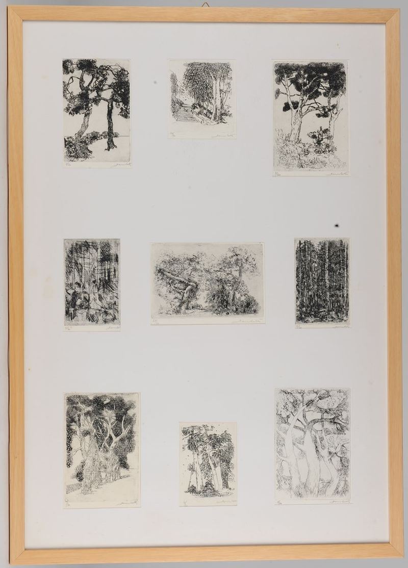 Dino Gambetti (1907-1988)  - Asta Dipinti del XIX e XX secolo - Cambi Casa d'Aste