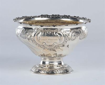 Boule in Argento Sbalzato, Città di Sheffield 1898