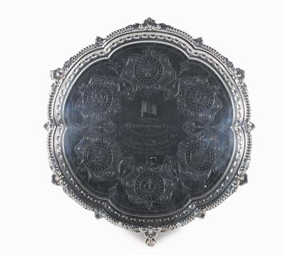 Salver in Argento, Londra 1911