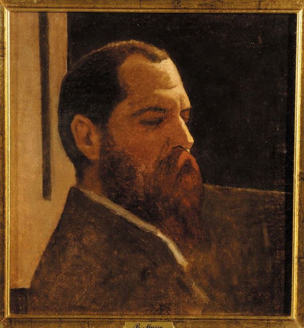 Benedetto Musso (1835-1883) Ritratto maschile
